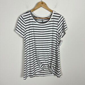 Green Envelope Top M NWT